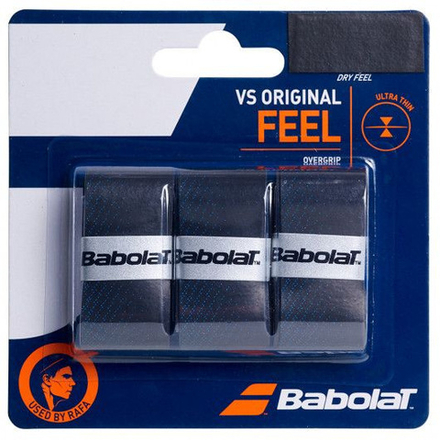 Аксессуары для тенниса Намотка овергрип BABOLAT VS ORIGINAL DRY AND THIN .