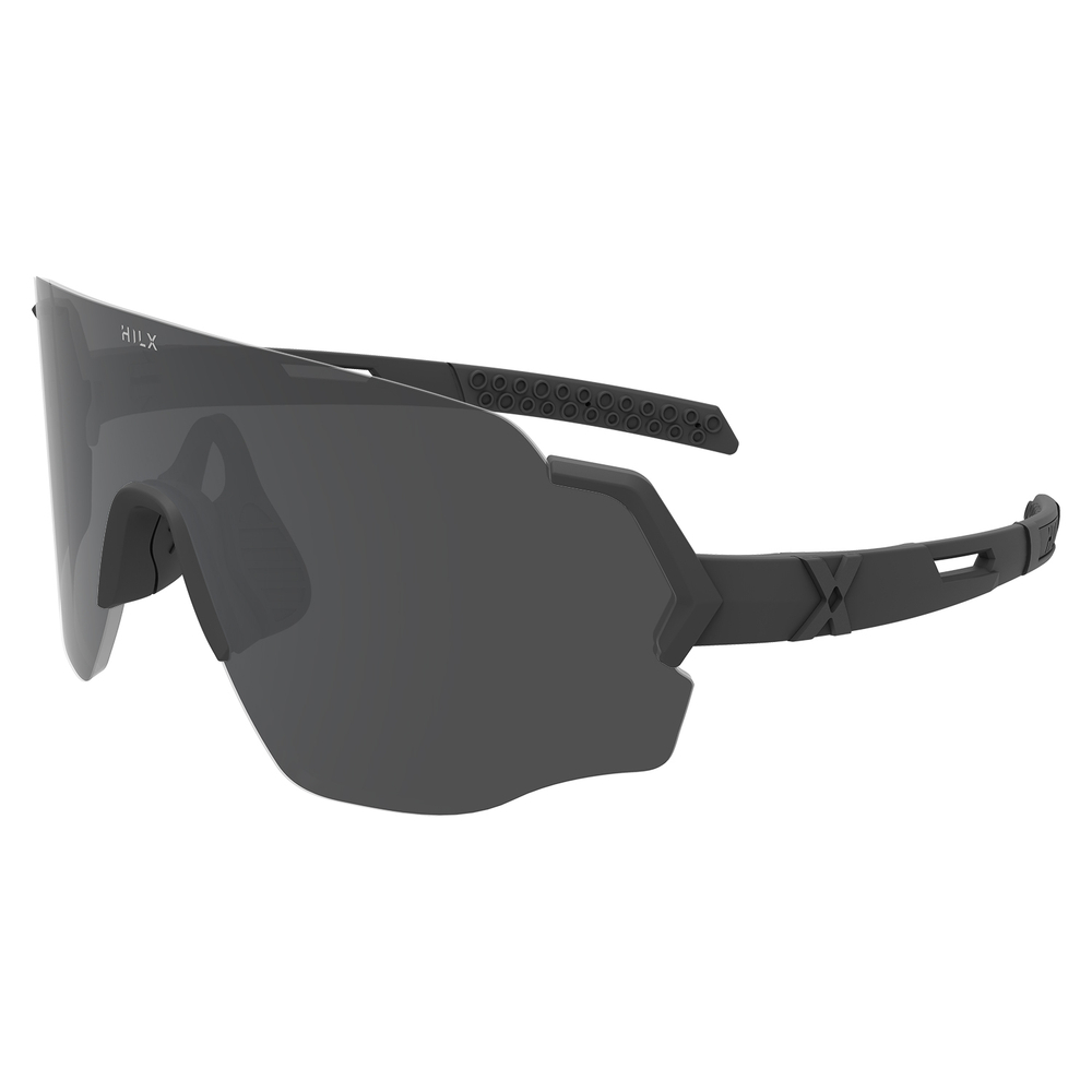 Спортивные очки с диоптриями HILX Savage (L) / Matt Black / Black Lens