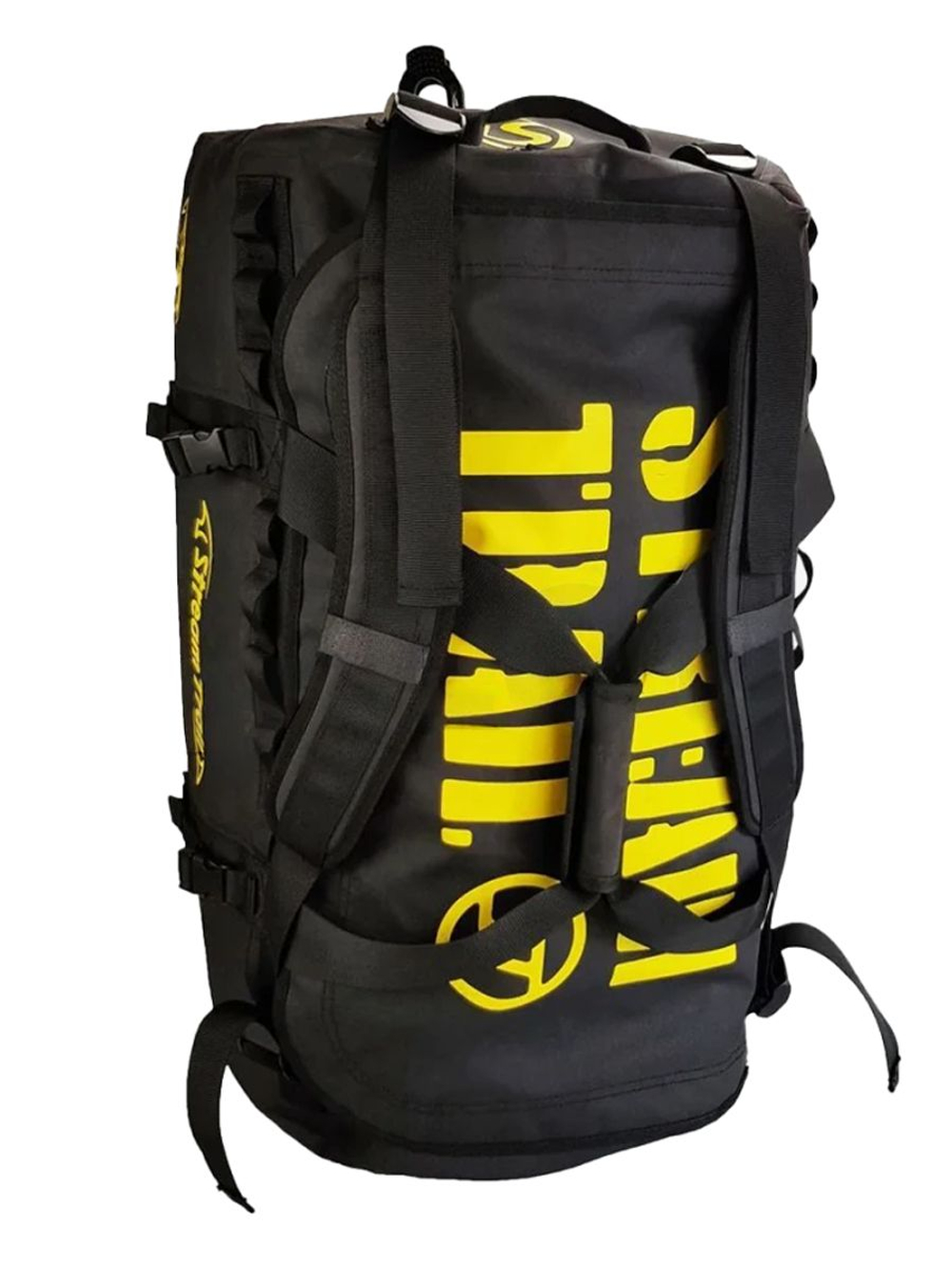 Сумка влагозащитная на колесах Stream Trail Shinano II Black/Yellow 95L