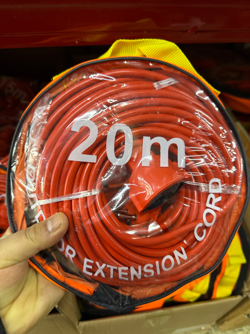 удлинитель оранжевый 20м
