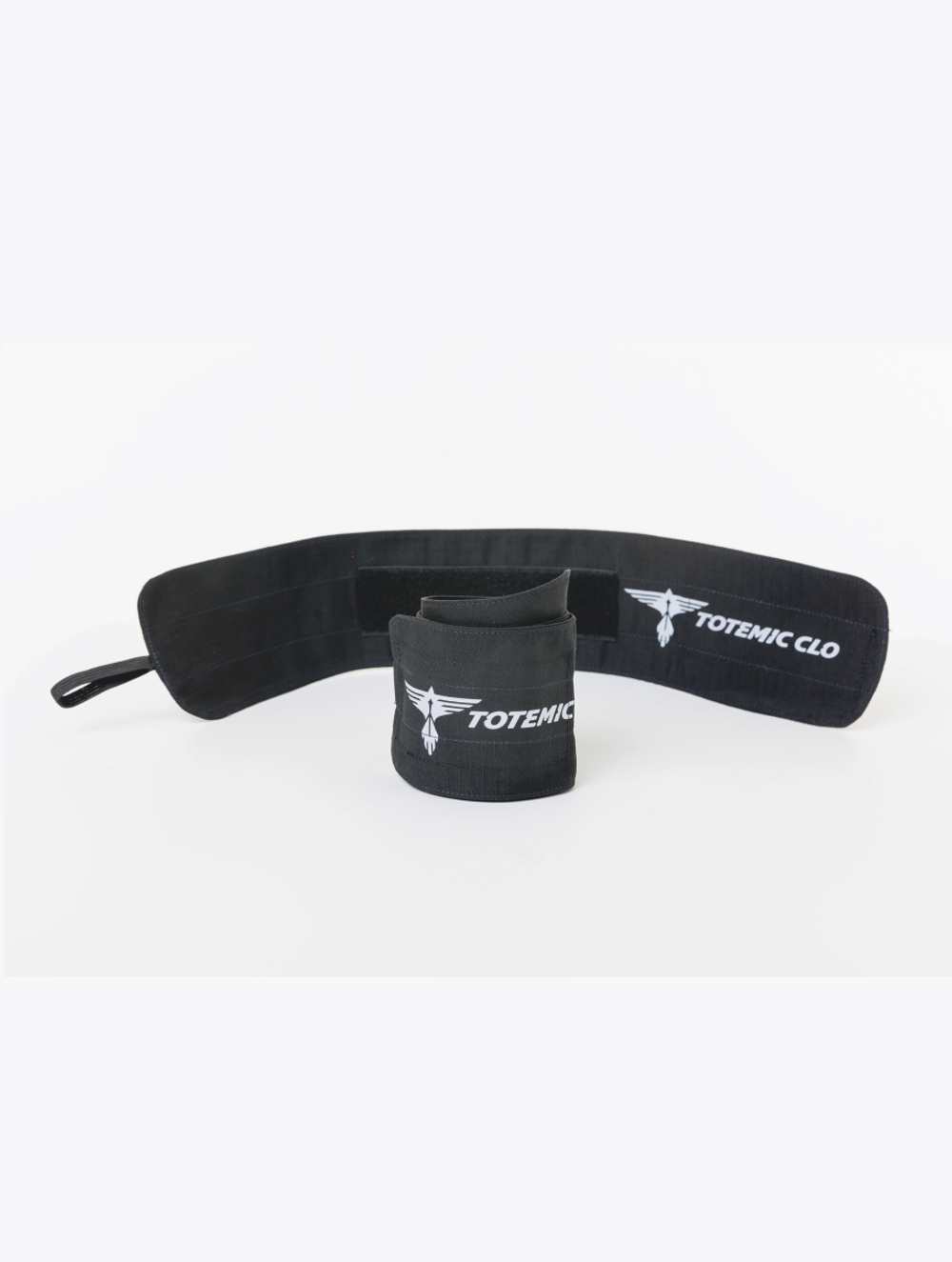 Бинты неэластичные TOTEMIC CLO для фиксации запястья, отделка синяя