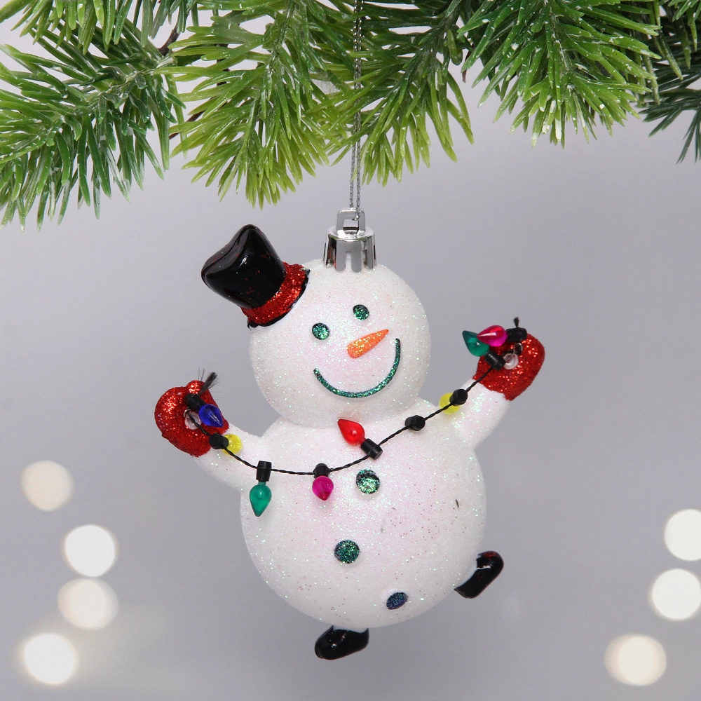 Елочная игрушка «Снеговичок» 17,4*10*6 см