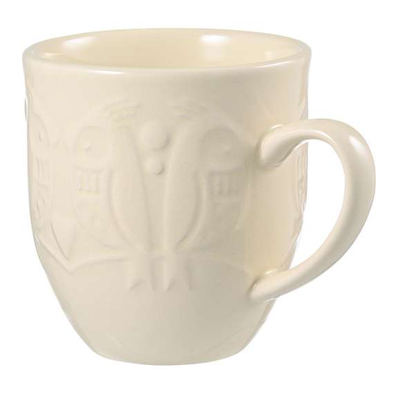 Набор кружек birds of paradise, 500 мл, кремовые, 2 шт.