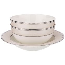 СТОЛОВЫЙ СЕРВИЗ LEFARD "INFINITY" НА 6 ПЕР. 23 ПР. (КОР=1НАБ.)