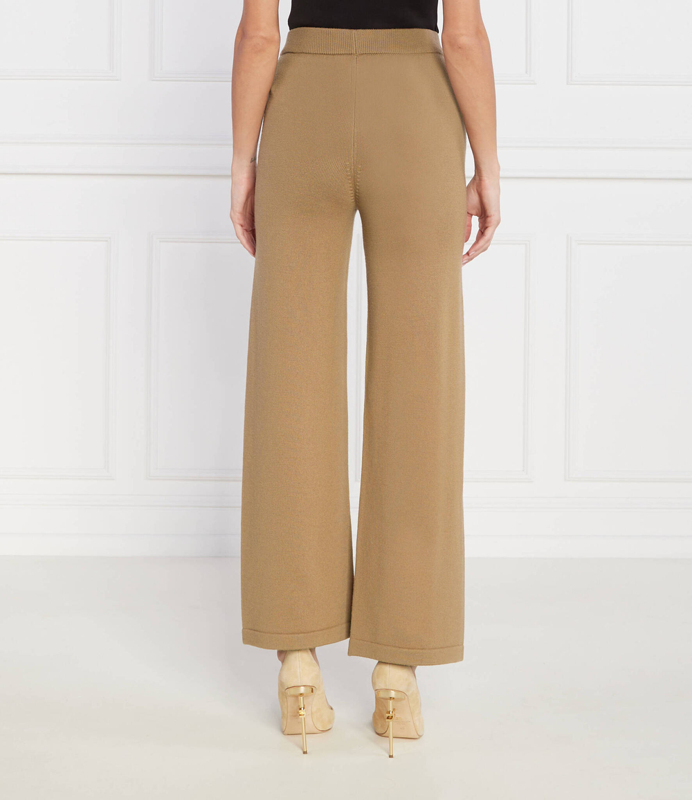 хлопчатобумажные брюки visone Max Mara Leisure - коричневый(333603366)