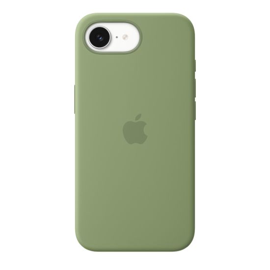 Apple Silicone Case with MagSafe iPhone 17e Light Moss