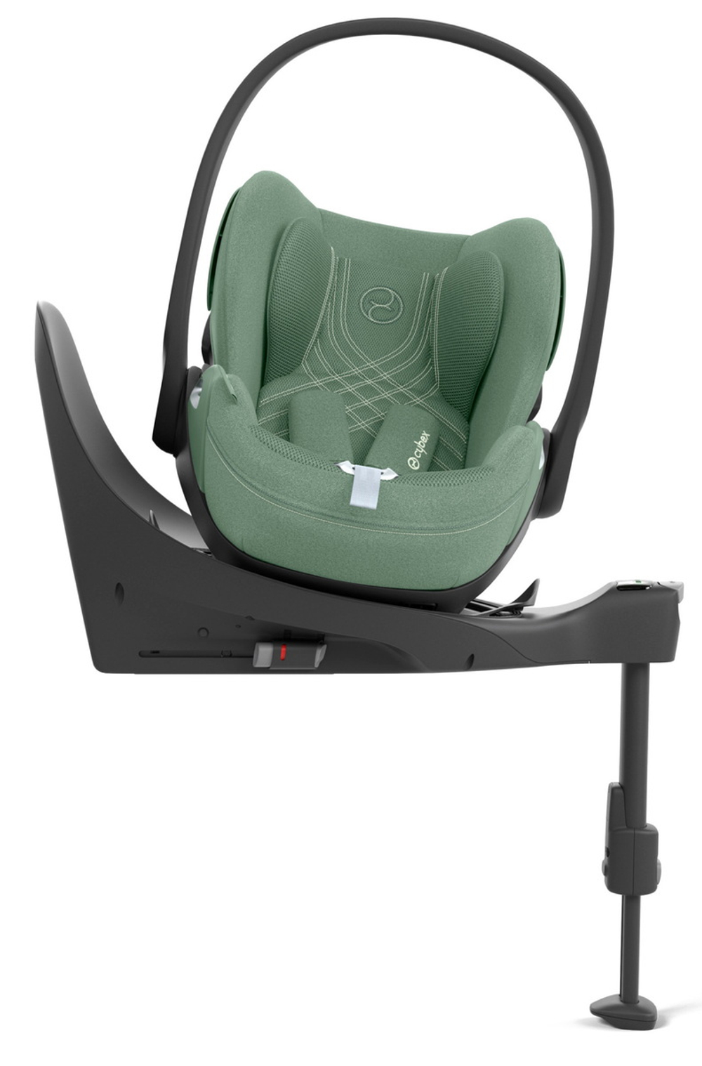 Коляска Cybex Balios S Lux TPE complete Cloud T Leaf Green Plus Base T 4 в 1 Chocolate Brown с дождевиками