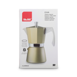 Кофеварка гейзерная на 12 чашек Ibili Evva 623912