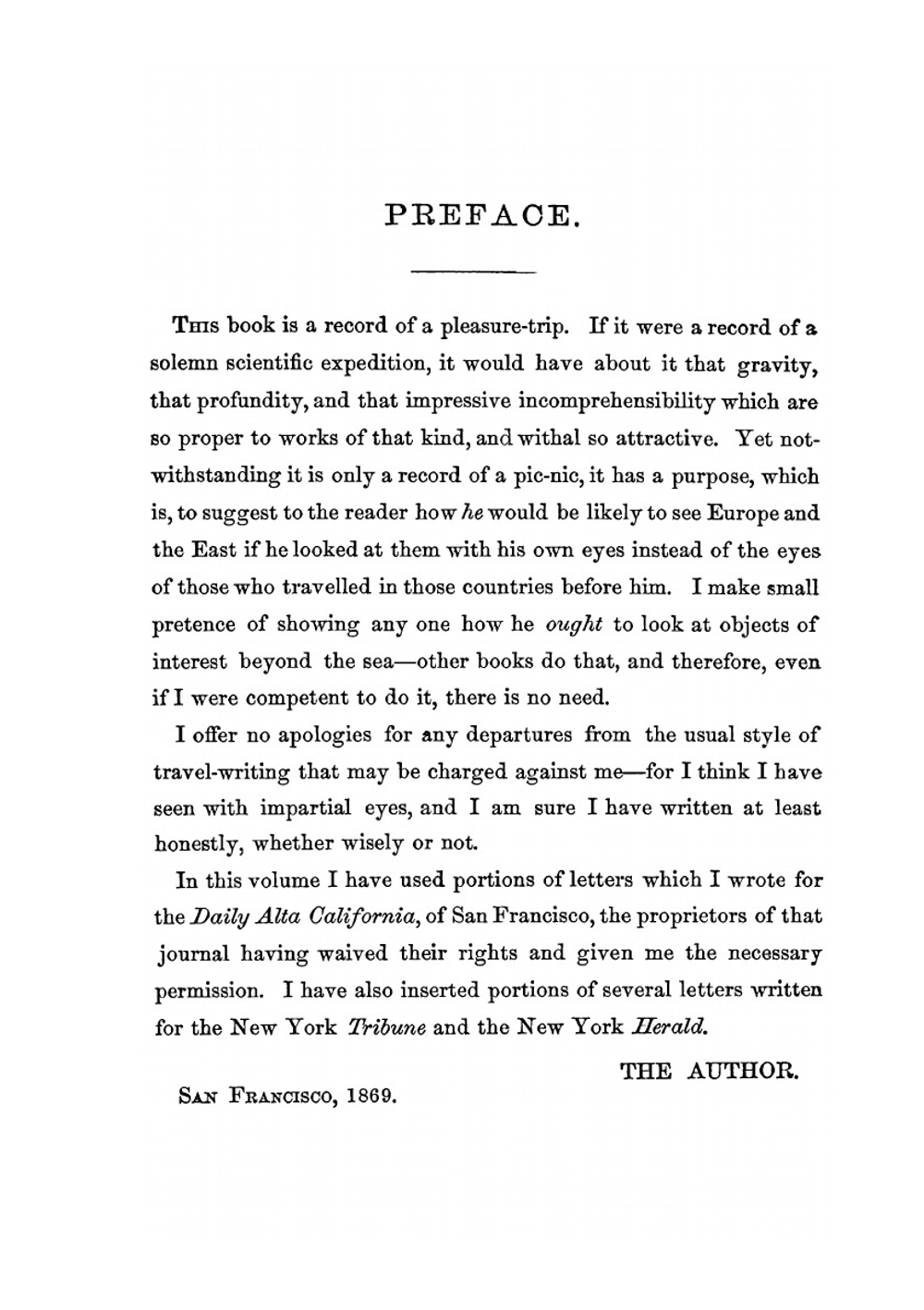 The Innocents Abroad | Mark Twain