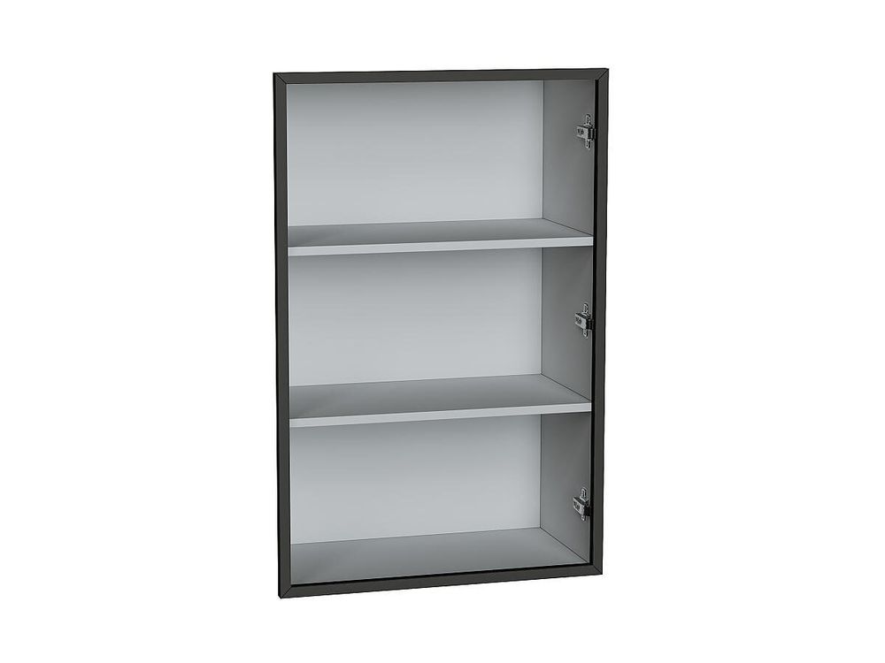 Фасад высокий со стеклом Ф-46Н AL в алюминиевой рамке