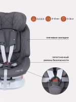 Автокресло RANT UB619 "NITRO Plus" isofix Grey группа 0+-1-2-3 (0-36 кг) (2025)