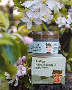 Грязевая пузырьковая маска для лица, 100г