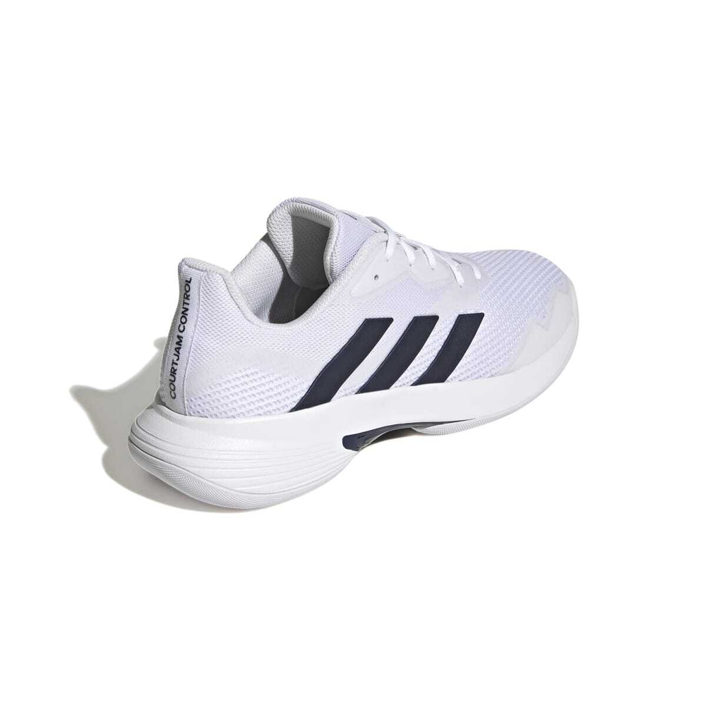 Теннисные кроссовки Adidas CourtJam Control M Carpet - cloud white/team navy/cloud white