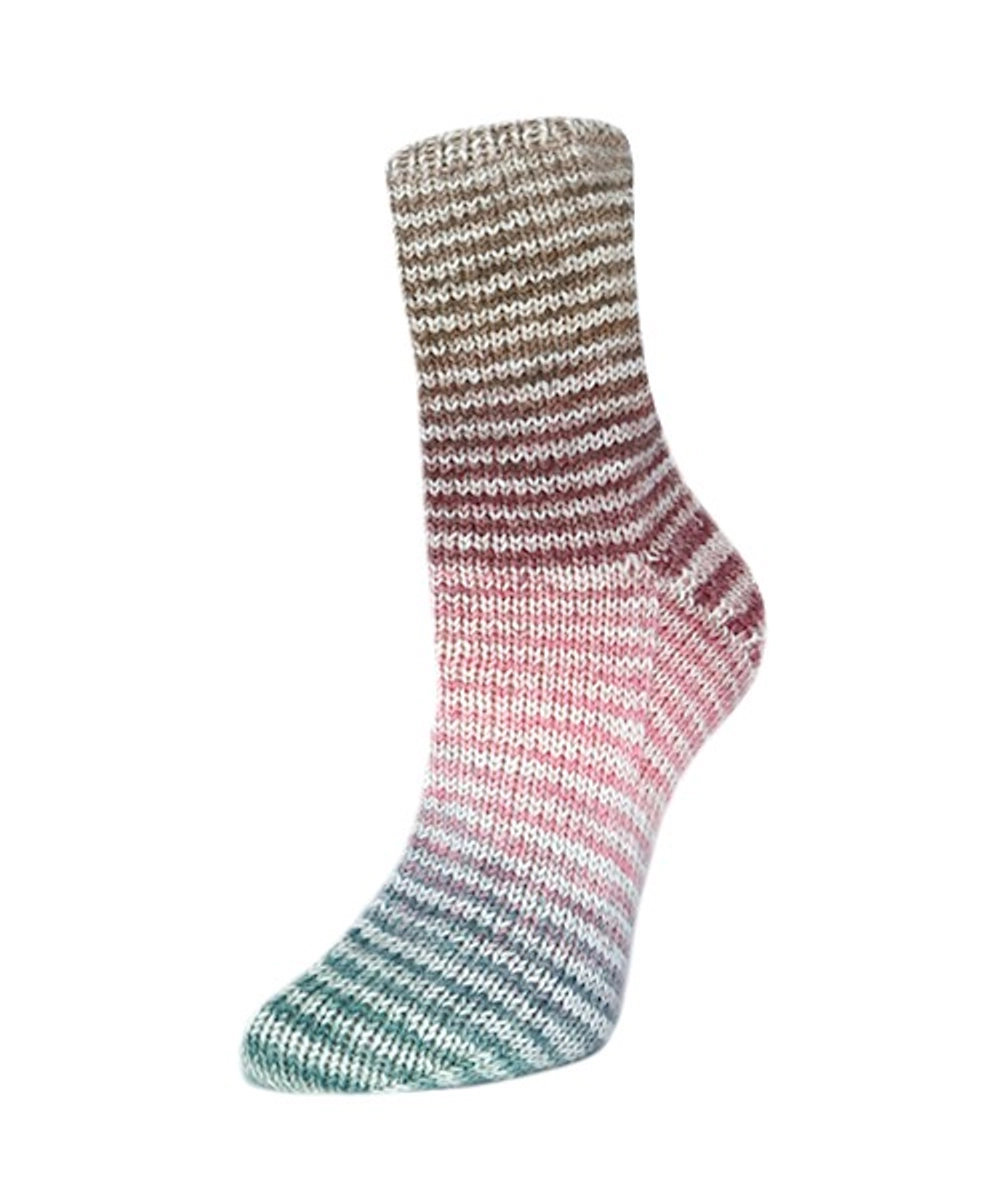 Пряжа Rellana Flotte Socke 4f. Perfect Rainbow (3124)