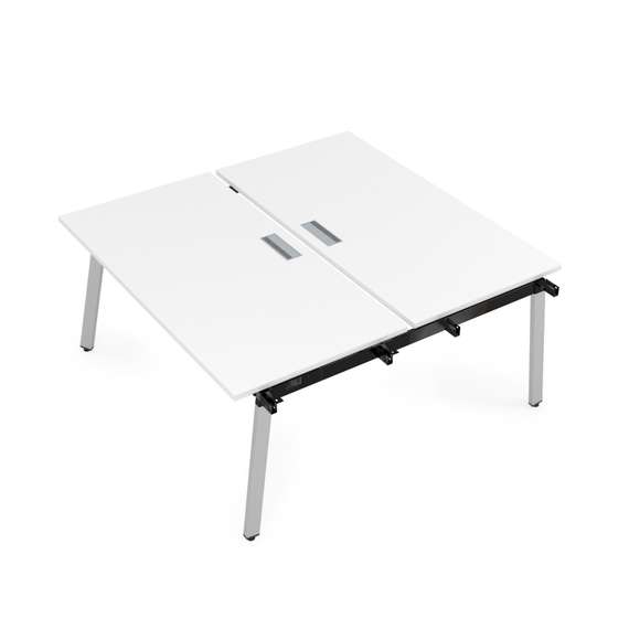 10БДН.279 Стол системы Бенч, сдвоенный, на 2 рабочих места - начальный (1400*1435*750)