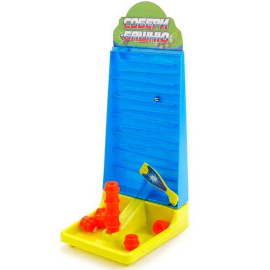 НАСТОЛЬНАЯ ИГРА "ИГРАЕМ ВМЕСТЕ" "СОБЕРИ БАШНЮ" В РУСС. КОР.