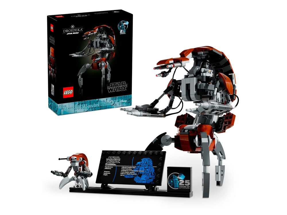 LEGO Star Wars 75381 «Дройдека» — культовый дроид из саги