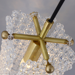 Подвесной светильник Cloyd WITTE P1 / Ø10 см - латунь (арт.11536)