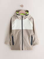 Куртка непромокаемая с капюшоном для мальчика Next E82-311, Бежевый