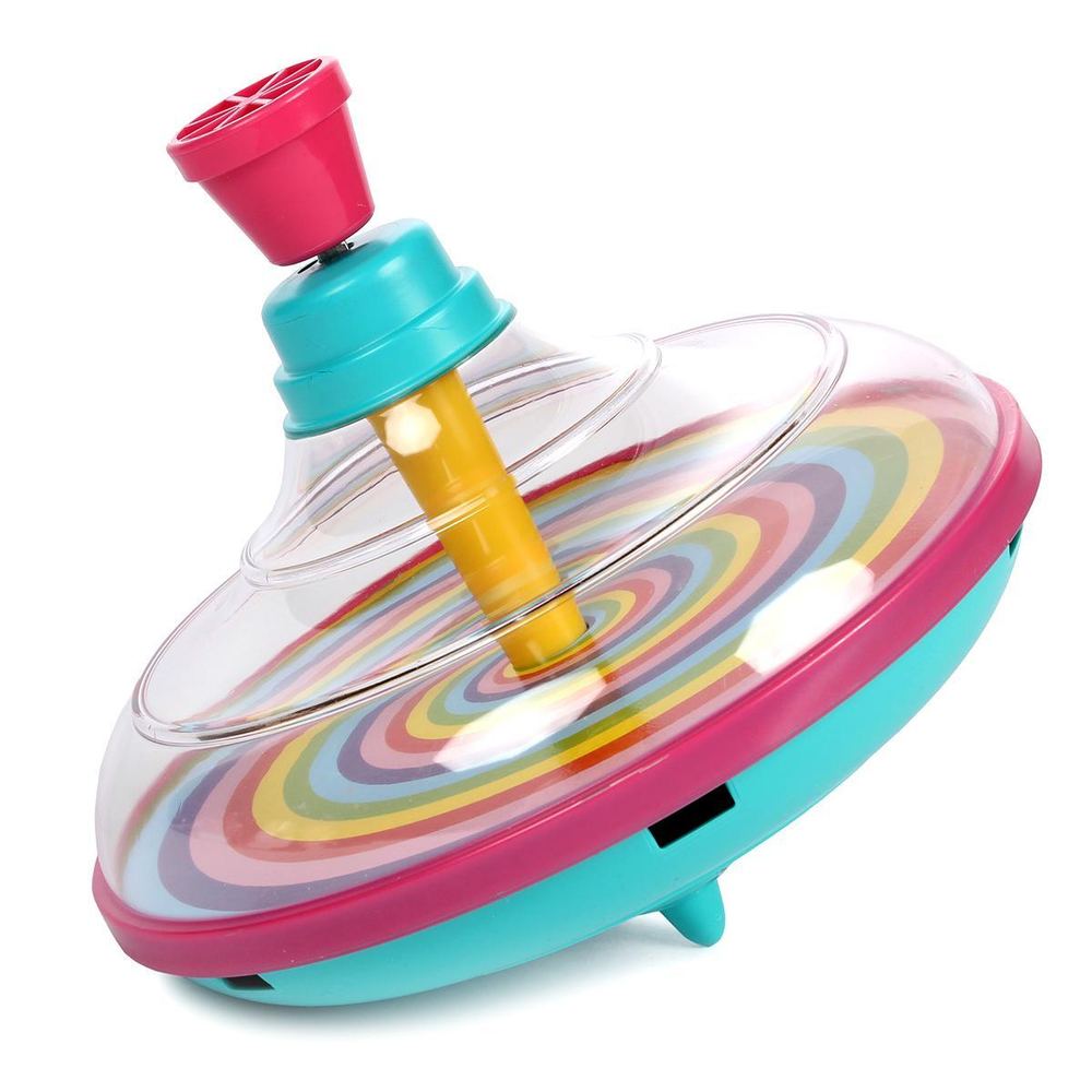 Юла большая прозрачная 16см (Стеллар)