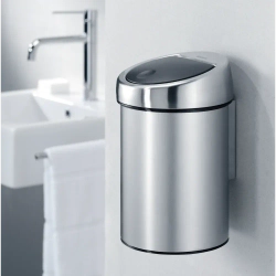 Brabantia Touch Bin 3л Блестящая сталь