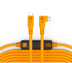 Кабель Tether Tools TetherPro USB-C to USB-C Right Angle 9.4m, оранжевый