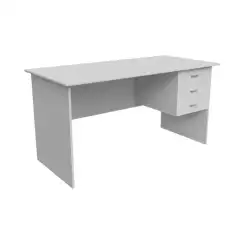 Стол письменный с 3 ящ.(правый) Континент СФ223 серый 1500х700х750