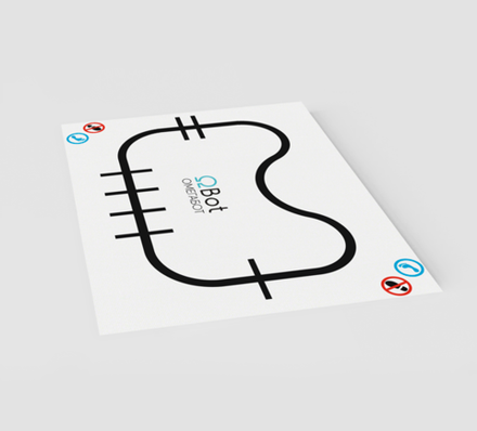 Поле для робота "Траектория" с перекрестками