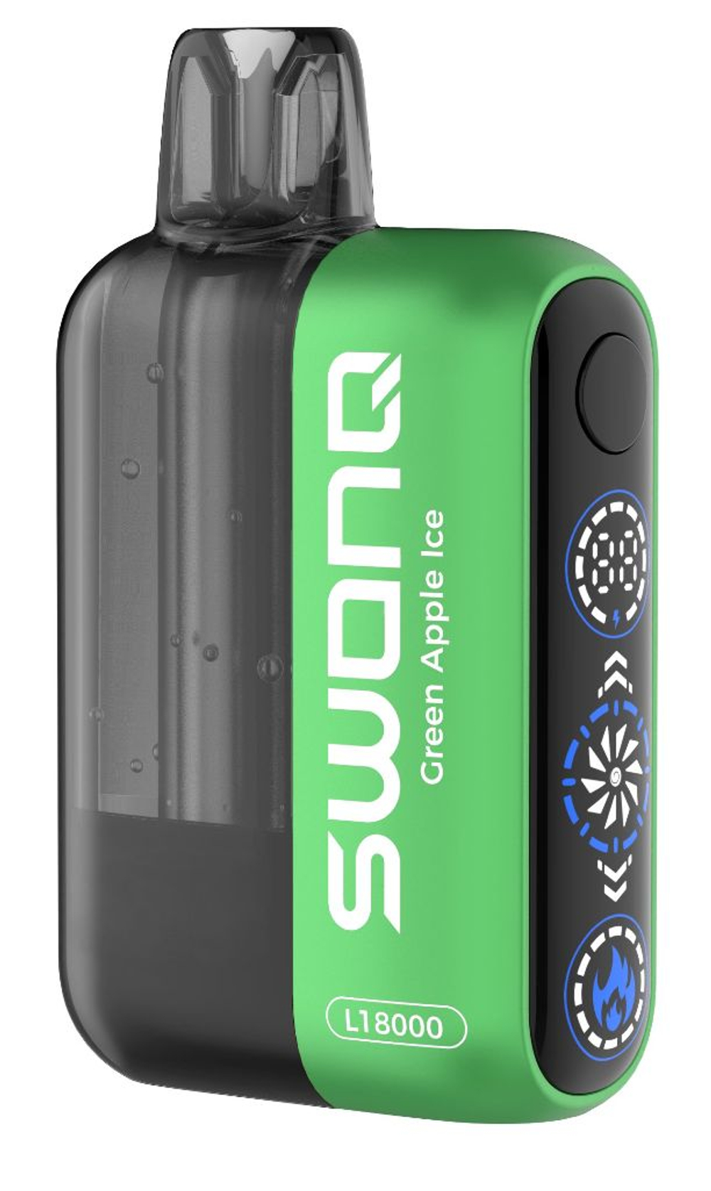 SWONQ L18000 Green apple ice - Зелёное яблоко 18000 купить в Москве с доставкой по России