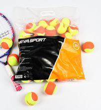 Детские теннисные мячи NEVA SPORT Orange (36 мячей в пакете)
