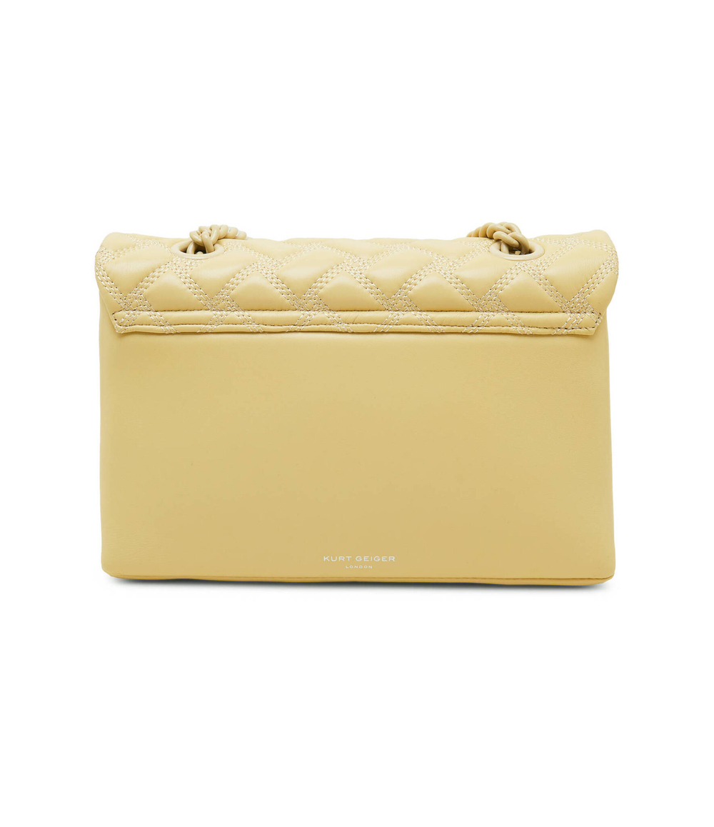 Кожаная сумка через плечо KENSINGTON Kurt Geiger - кремовый(9986942109)