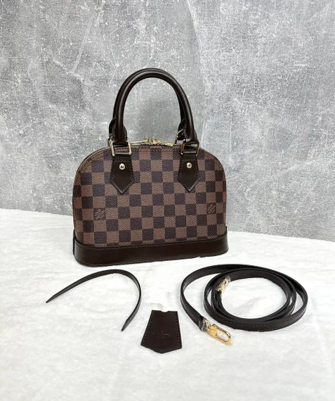 Сумка Louis Vuitton Alma темно-коричневый