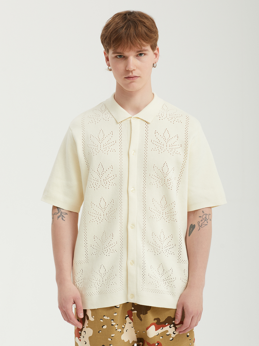 Мужская Рубашка Plantlife Perforated