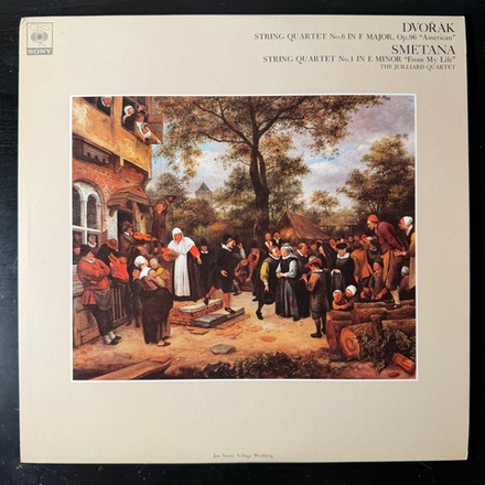 Виниловая пластинка Дворжак - Американский квартет / Сметана - Квартет Из моей жизни LP