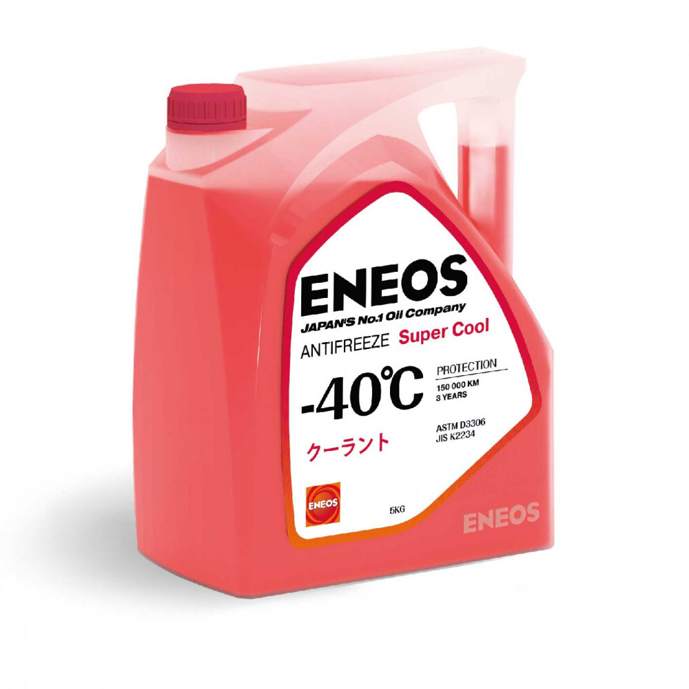 ENEOS Antifreeze Super Cool -40°C 5кг (red) Z0075 Антифриз красный