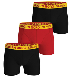 Боксерки теннисные Bj_rn Borg Cotton Stretch Spain 3P - multicolor