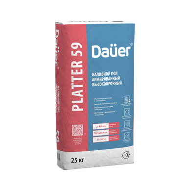 Dauer PLATTER® 59 Наливной пол армированный высокопрочный