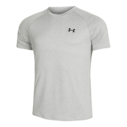 Мужское теннисное поло Under Armour Tech 2.0 T-Shirt Men - Grey, Black