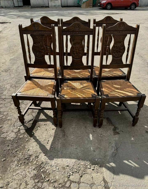 Старинные стулья 6 шт