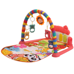 0333924/Детский мягкий развив. коврик овальной формы с муз. панелью, в/к 46*30*9 см/54