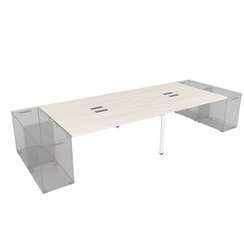 СТБД-П.988 Стол системы БЕНЧ на 4 рабочих места, приставной (2400*1635*750)