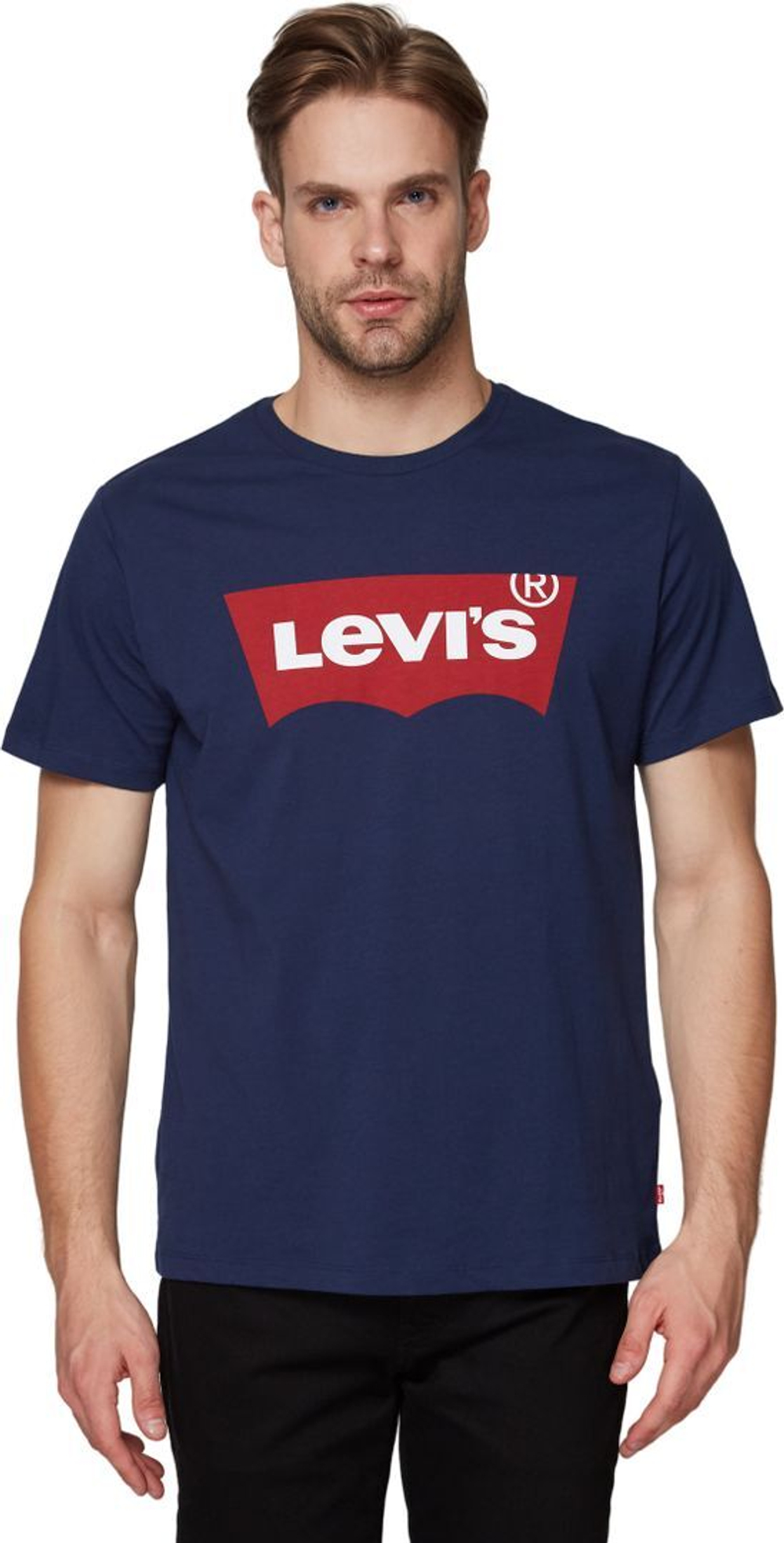Футболка Levis Levi's Original GRAPHIC SETIN NECK HM GRAPHIC DRESS BL