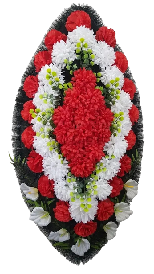 Венок искусственный «Классика №25» (180 см)