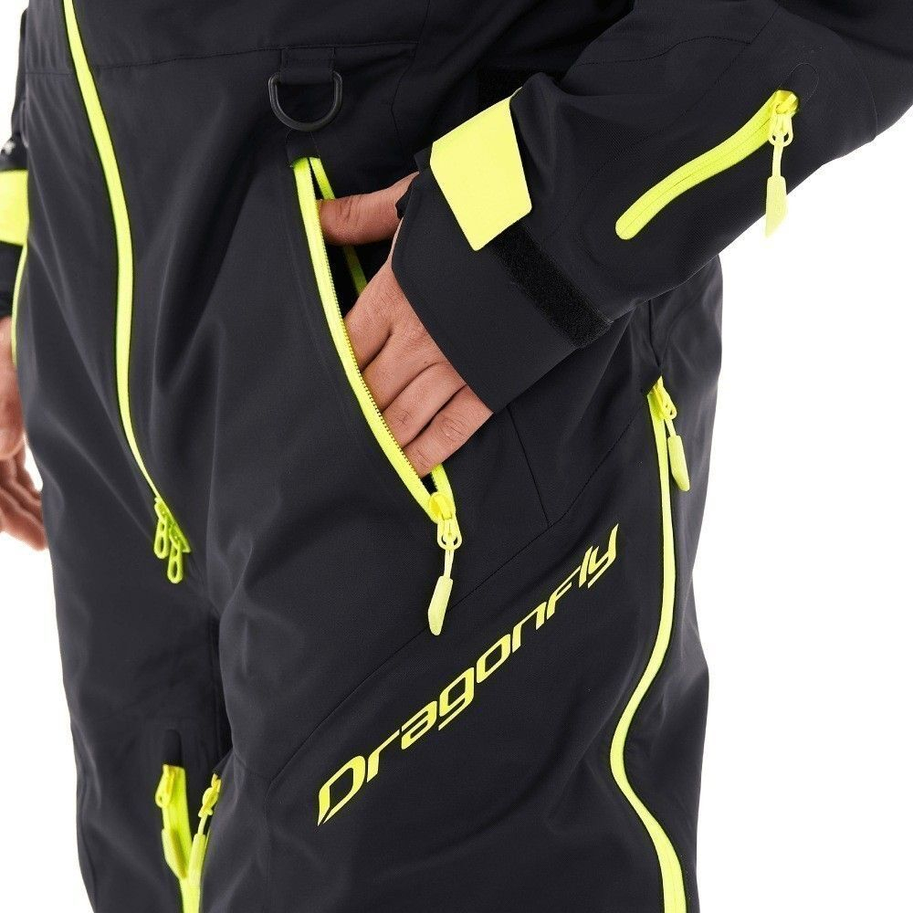 Комбинезон Dragonfly SuperLight 3L MAN Black-Yellow Fluo