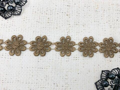 Кружево плетеное, ш. 2,2-2,5 см
