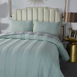 Покрывало 160х220 и наволочка 50х70 Sofi De MarkO Саломея зеленое