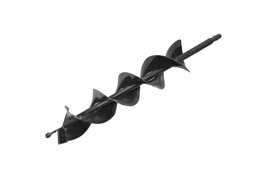 Шнек для грунта Carver GDB-100/2 двухзаходный (d=20-мм, D=100мм, L=80мм)