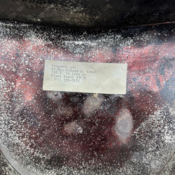 Английская двууголка (bicorn) в металлическом кофре. Фетр, кожа, ткань, бахрома. Великобритания. XIX