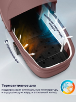 Коляска 4 в 1 Sweet Baby SBL Elegante Therma + автокресло Elegante Plus с базой i-Size ISOFIX DK780 Mokka