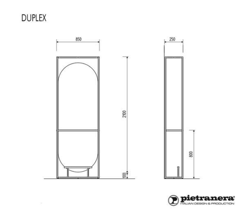 Зеркало парикмахерское DUPLEX